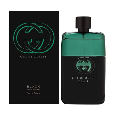 gucci guilty vs guilty black|Gucci Guilty black aftershave 90ml.